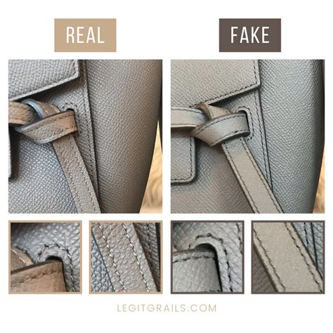 spotting a fake celine mini belt bag|celine belt bag counterfeit.